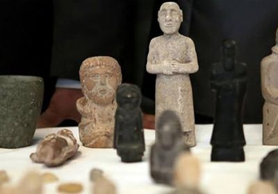 بعثة تنقيبية تعثر على 46 قطعة أثرية في العراق
