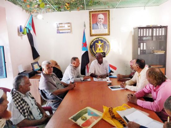 "انتقالي التواهي" يطلع على إنجازات إداراته للتكليفات الميدانية