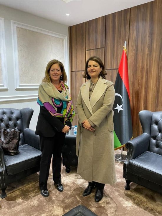   ليبيا.. وزيرة الخارجية تبحث مع المستشارة الأممية تطورات الانتخابات