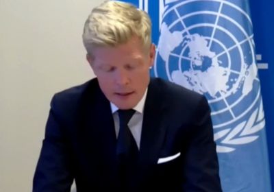 جروندبرج يتهم الحوثي باستهداف المدنيين في السعودية