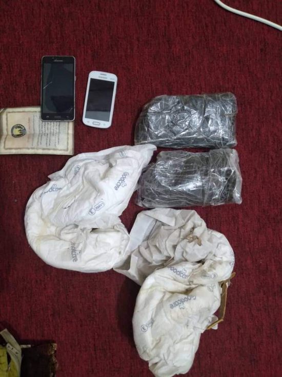 ضبط كمية من الحشيش مهربة إلى عدن