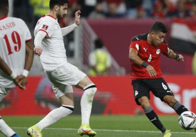 بث مباشر مباراة مصر وتونس اليوم في نصف نهائي كأس العرب 2021