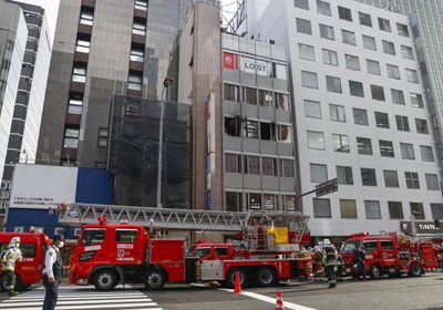 مصرع 27 شخصًا في حريق باليابان