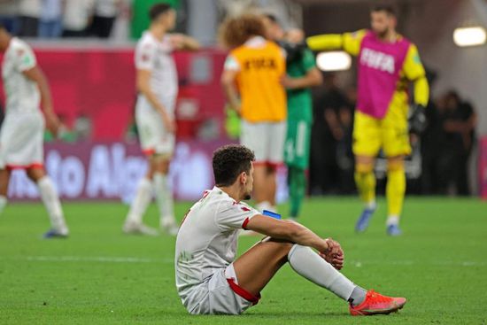  الحزن يسيطر على يوسف المساكني قائد منتخب تونس بعد خسارة لقب كأس العرب