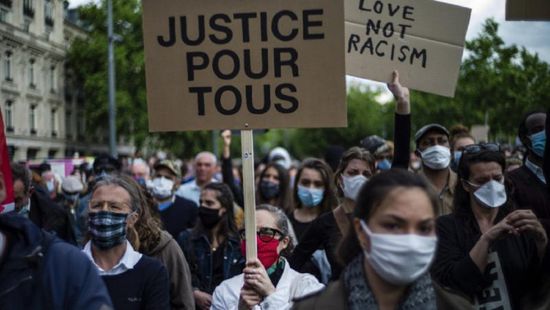 فرنسا: تظاهرات مناهضة للعنصرية على نطاق واسع