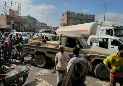 إزالة البسطات من شارع سوق الحبيلين