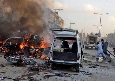  مصرع وإصابة 6 أشخاص في هجوم انتحاري بباكستان