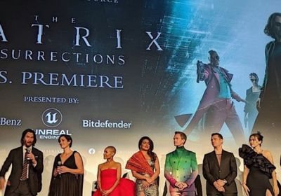بريانكا شوبرا تتألق في العرض الخاص لفيلم The Matrix Resurrections