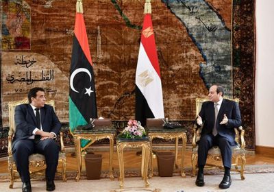 السيسي يستقبل "المنفي" ويؤكد دعم مصر لمصلحة ليبيا