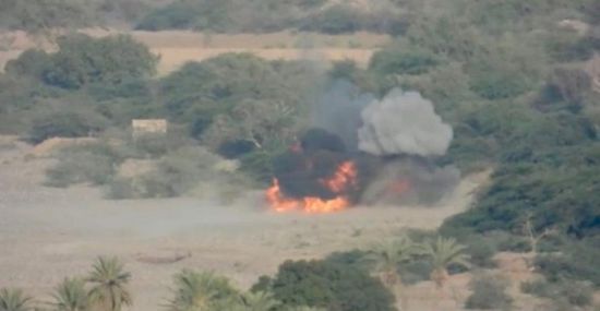 مقتل عشرات الحوثيين بجبهة جبل راس