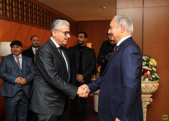 حفتر يلتقي عدد من المرشحين لانتخابات الرئاسة الليبية