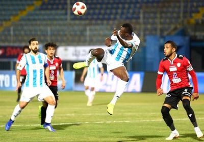 شاهد أهداف مباراة بيراميدز وطلائع الجيش اليوم في الدوري المصري