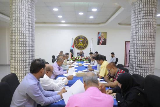 "أمانة الانتقالي" تناقش خطة عملها الفصلية المقبلة