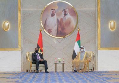 محمد بن راشد ورئيس أنغولا يشهدان توقيع مذكرات تفاهم بين البلدين
