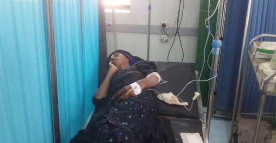 جرح مسنة بقذيفة هاون حوثية في حيس