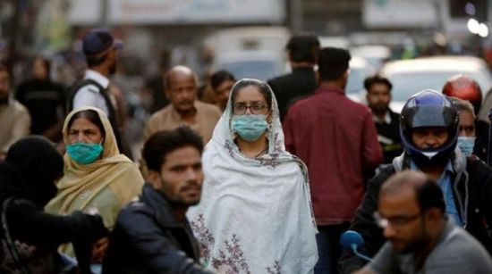 353 إصابة بفيروس كورونا و7 وفيات في باكستان