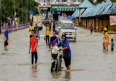 ارتفاع عدد ضحايا الفيضانات في ماليزيا إلى 46 قتيلًا