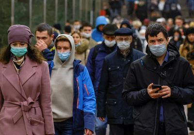  روسيا ترصد نحو 25 ألف إصابة جديدة بكورونا