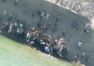 غرق شاب في بحيرة بتبن