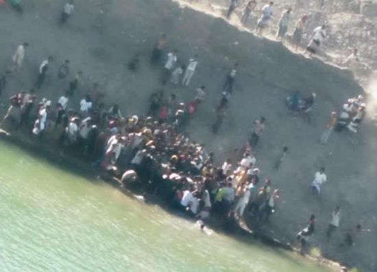 غرق شاب في بحيرة بتبن