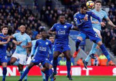 شاهد أهداف مباراة مانشستر سيتي وليستر سيتي في الدوري الإنجليزي