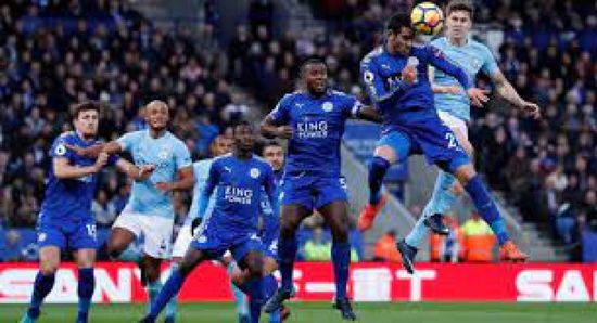 شاهد أهداف مباراة مانشستر سيتي وليستر سيتي في الدوري الإنجليزي