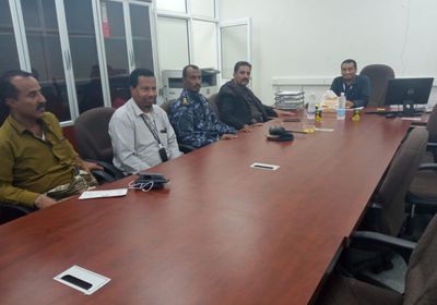 "انتقالي شبوة" يطلع على خدمات مطار المكلا