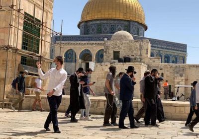عشرات المستوطنين يقتحمون الأقصى بحماية شرطة الاحتلال