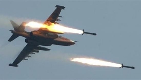 تجدد غارات التحالف على معسكر حوثي ببيحان