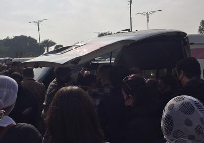 صور جنازة الإعلامية المصرية عزة الإتربي