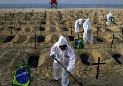  البرازيل: 112 وفاة و 9128 إصابة جديدة بكورونا