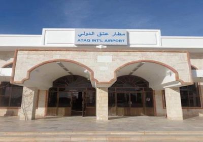 60 طقما عسكريا للتحالف تغادر المكلا إلى مطار عتق