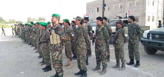 عرض عسكري إيذانا ببدء العام التدريبي لحزام أبين