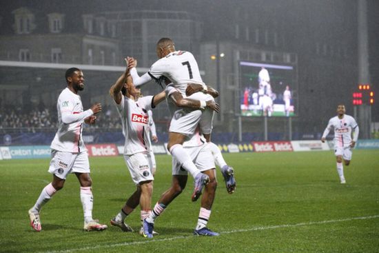 كأس فرنسا.. باريس سان جيرمان يكتسح فان برباعية