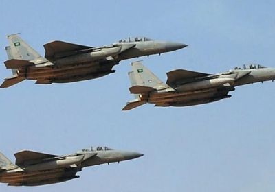 35 هجوما جويا على الحوثيين في شبوة