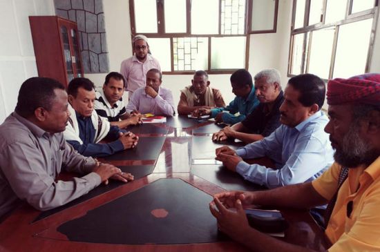 "انتقالي أبين" يطلع على احتياجات مديرية زنجبار