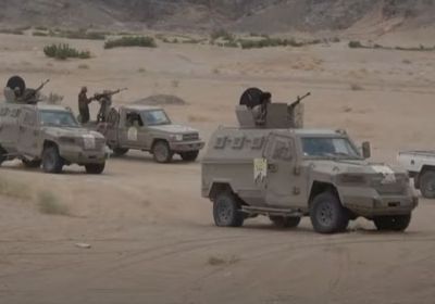 تحرير سوق بيحان وإرهابيو الحوثي يواصلون الهرب