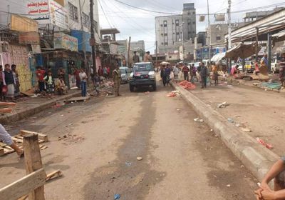 حملة لإزالة العشوائيات في الشيخ عثمان