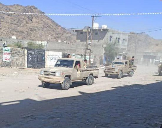 ألوية العمالقة على مشارف البيضاء