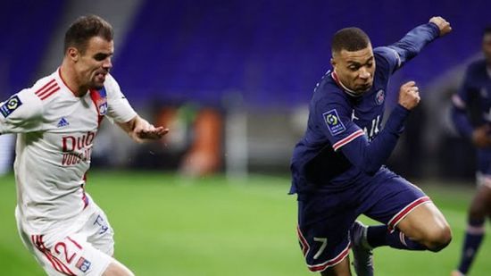 باريس سان جيرمان يتعادل إيجابيًا أمام ليون