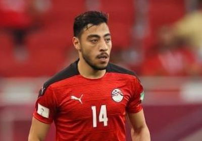 إصابة اللاعب المصري أكرم توفيق وخروجه من مباراة منتخب نيجيريا 