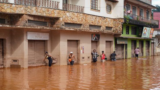 مصرع 10 أشخاص في فيضانات بالبرازيل