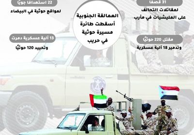 الجنوب والتحالف يخنقان الحوثي (إنفوجراف)