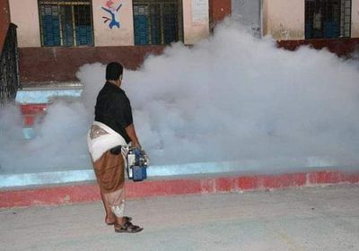 حملة رش ضبابي في مدارس صيرة