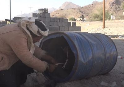 تفكيك آلاف من ألغام الحوثي في بيحان (فيديو)