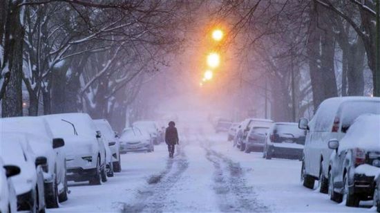 عاصفة ثلجية تضرب مدينة ستافروبول الروسية