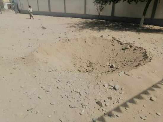 سقوط صاروخ حوثي على مستشفى عين العام