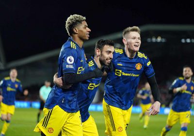 المان يونايتد يفوز على برينتفورد بالدوري الإنجليزي