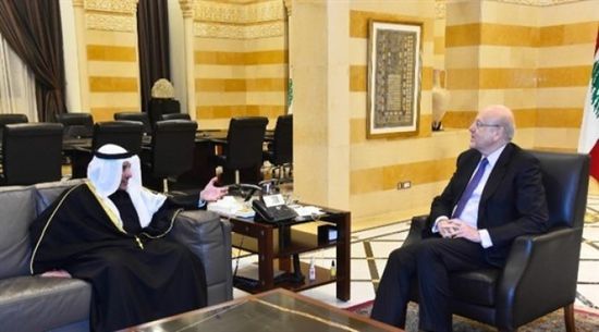 تفاصيل مباحثات وزير الخارجية الكويتي مع رئيس وزراء لبنان