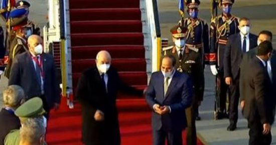 الرئيس السيسي يستقبل نظيره الجزائري عبد المجيد تبون